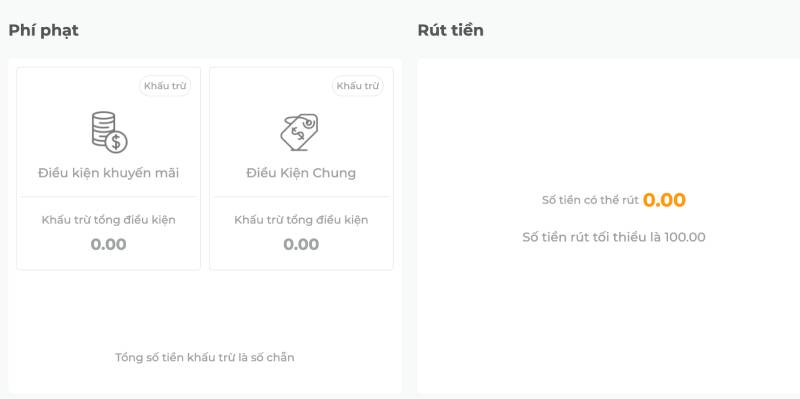 Bước 3: Nhập số tiền cần rút