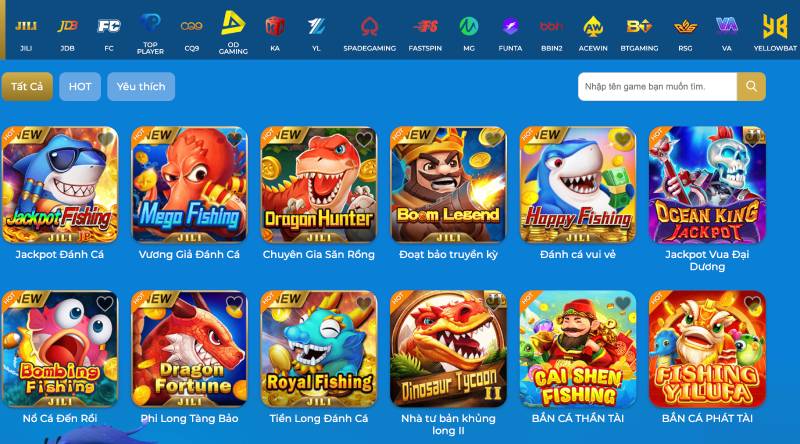Sảnh Bắn Cá (Fishing Games)